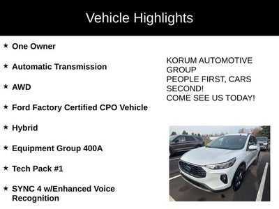 2025 Ford Escape Hybrid ST-Line Select