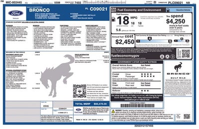 2023 Ford Bronco Black Diamond