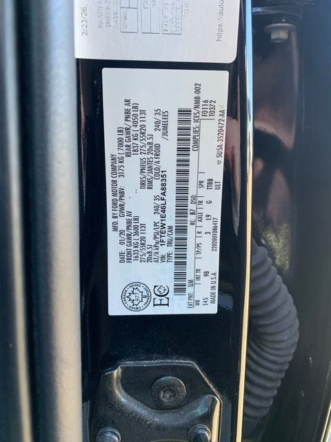 2020 Ford F-150 Platinum