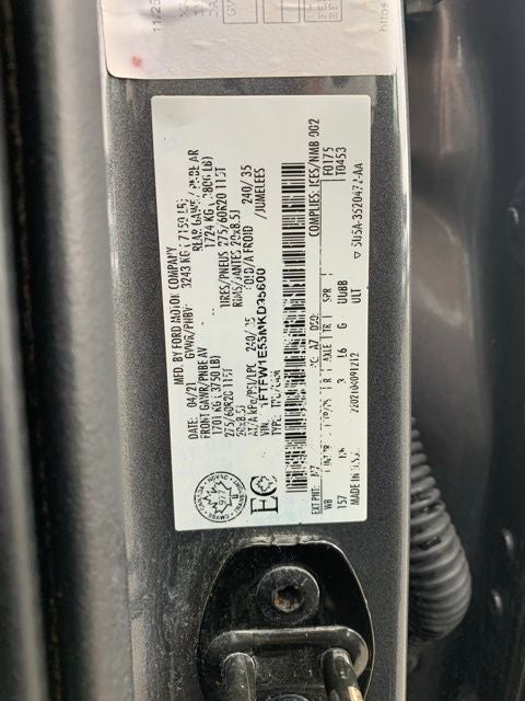 2021 Ford F-150 Lariat