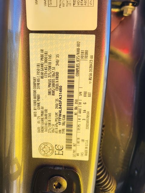 2025 Ford F-150 Tremor