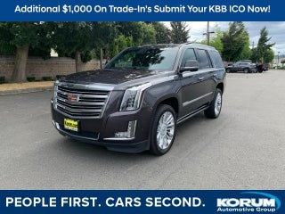 2018 Cadillac Escalade Platinum Edition