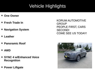 2022 Lincoln Nautilus Reserve