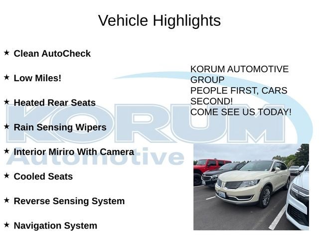 2016 Lincoln MKX Reserve