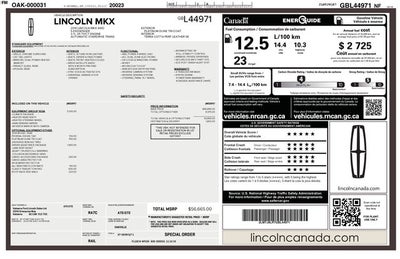 2016 Lincoln MKX Reserve