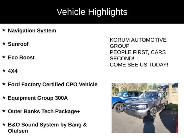 2025 Ford Bronco Sport Outer Banks