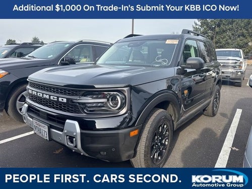 2025 Ford Bronco Sport Badlands