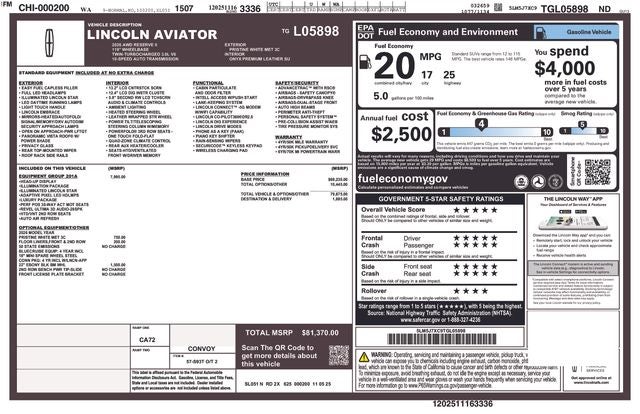 2026 Lincoln Aviator Reserve