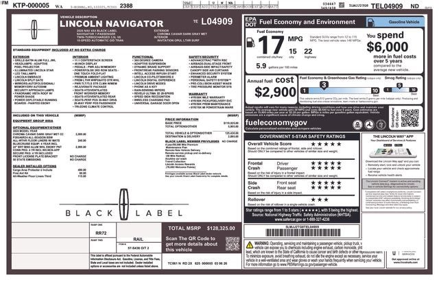 2026 Lincoln Navigator Black Label