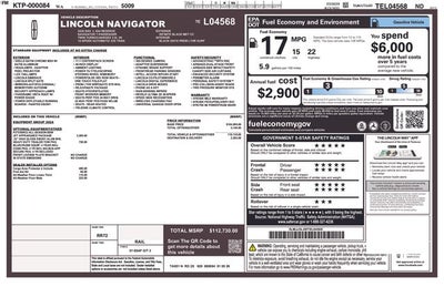 2026 Lincoln Navigator L Reserve