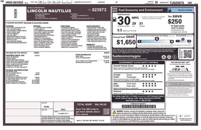 2026 Lincoln Nautilus Premiere