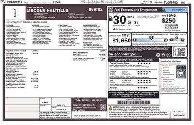 2026 Lincoln Nautilus Hybrid Reserve