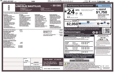 2026 Lincoln Nautilus Reserve