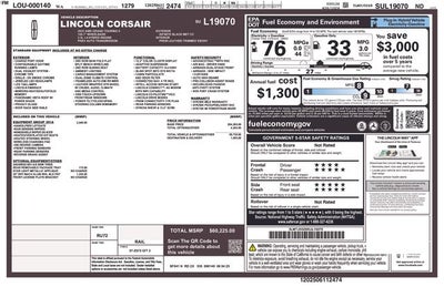 2025 Lincoln Corsair Plug-In Hybrid Grand Touring