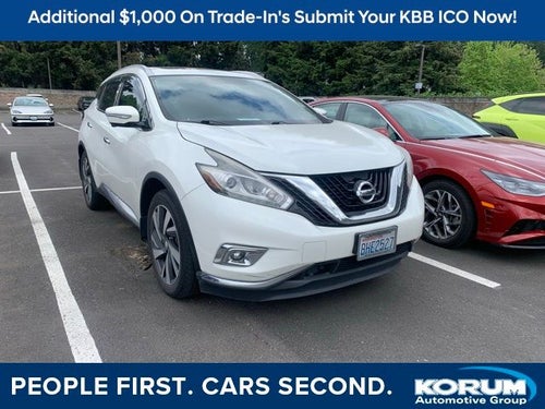2015 Nissan Murano Platinum