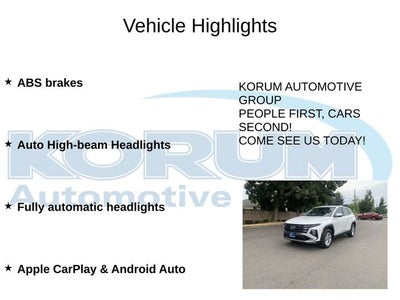 2025 Hyundai Tucson SE