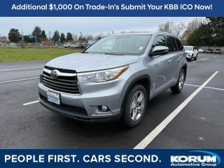 2015 Toyota Highlander Limited Platinum V6