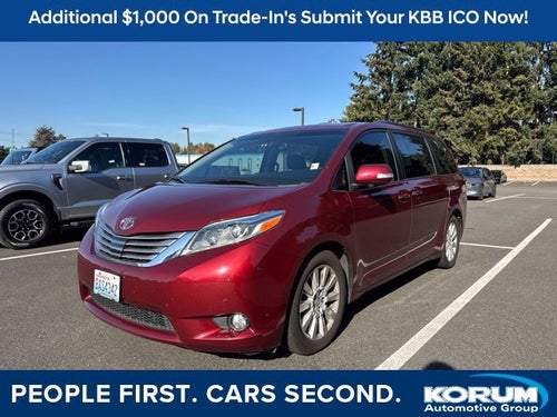 2016 Toyota Sienna Limited Premium 7 Passenger