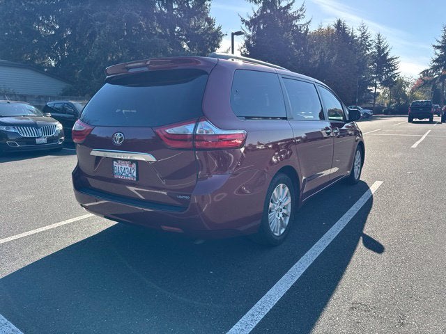 2016 Toyota Sienna Limited Premium 7 Passenger