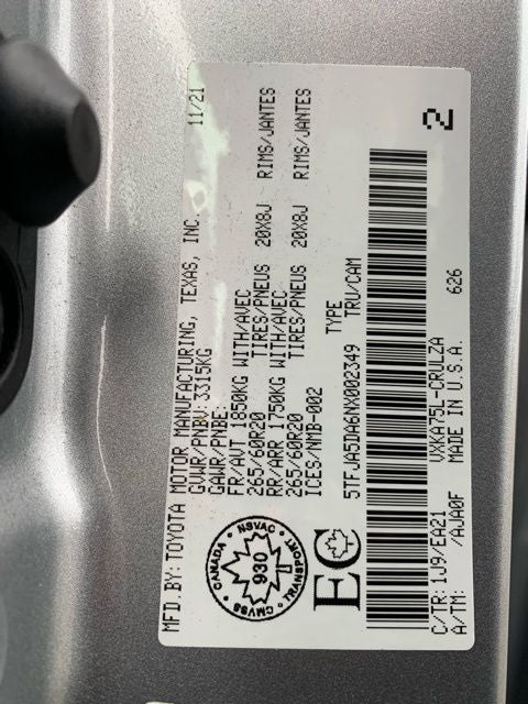 2022 Toyota Tundra Limited