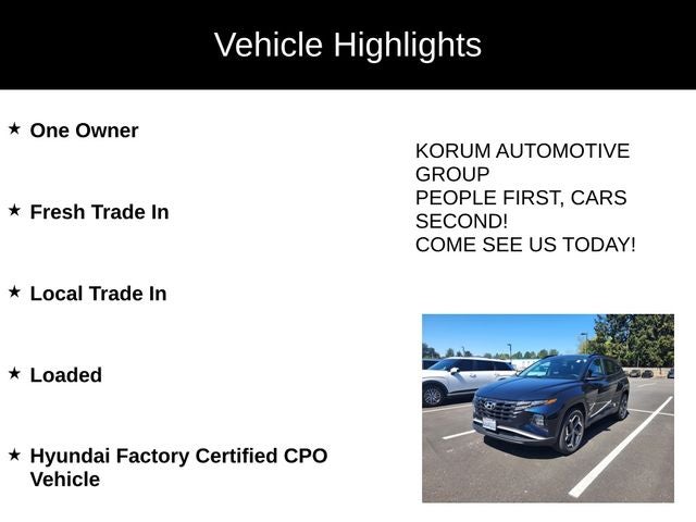 2022 Hyundai Tucson Hybrid SEL Convenience