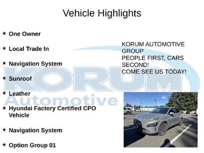 2023 Hyundai Kona Electric Limited
