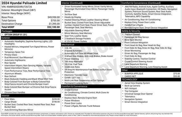2024 Hyundai Palisade Limited