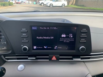 2023 Hyundai Elantra Hybrid Blue