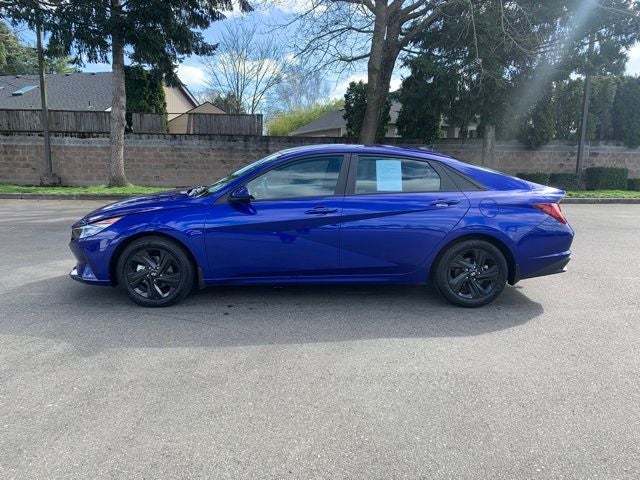 2023 Hyundai Elantra Hybrid Blue