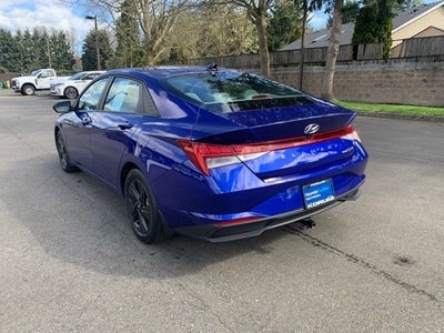 2023 Hyundai Elantra Hybrid Blue