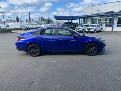 2023 Hyundai Elantra Hybrid Blue