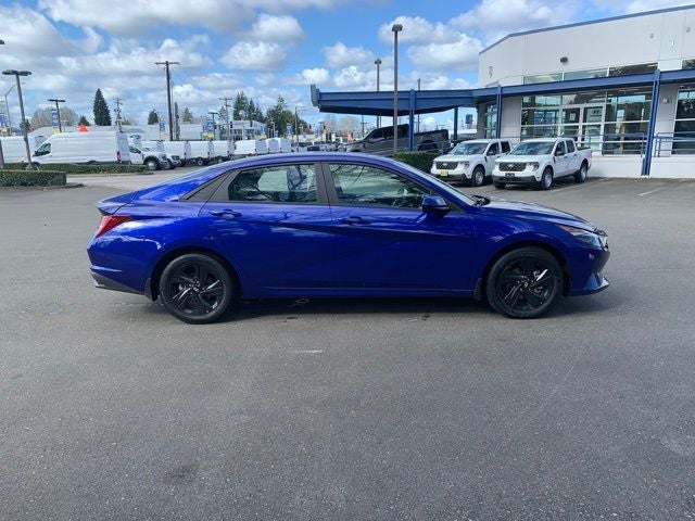 2023 Hyundai Elantra Hybrid Blue