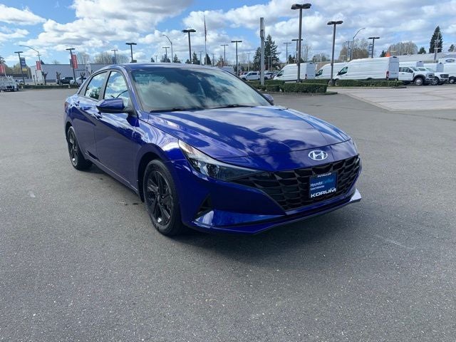 2023 Hyundai Elantra Hybrid Blue