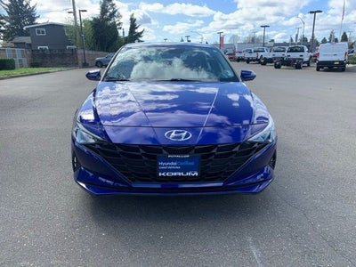 2023 Hyundai Elantra Hybrid Blue