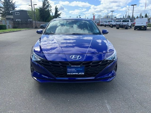 2023 Hyundai Elantra Hybrid Blue