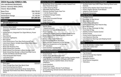 2024 Hyundai IONIQ 6 SEL