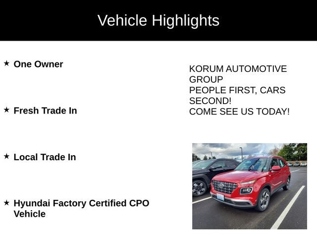 2021 Hyundai Venue SEL