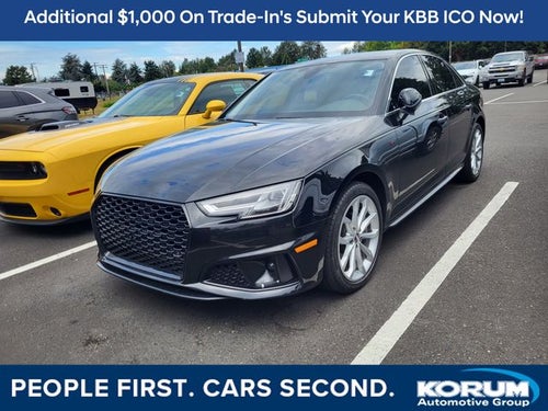 2019 Audi A4 2.0T Premium Plus quattro