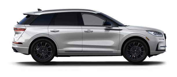 Silver corsair isolated on white background