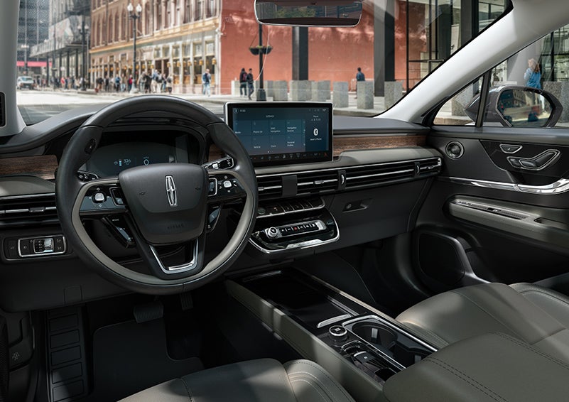 The interior dashboard of 2024 Lincoln Corsair® SUV is shown here. | Korum Lincoln in Puyallup WA
