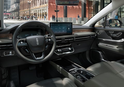 The interior dashboard of 2024 Lincoln Corsair® SUV is shown here. | Korum Lincoln in Puyallup WA