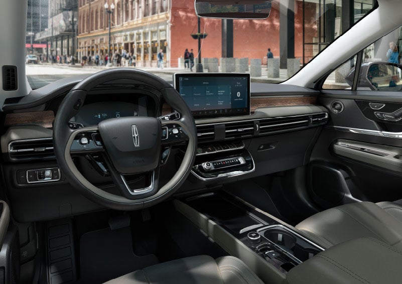 The interior dashboard of 2024 Lincoln Corsair® SUV is shown here. | Korum Lincoln in Puyallup WA