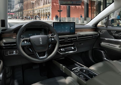The interior dashboard of 2024 Lincoln Corsair® SUV is shown here. | Korum Lincoln in Puyallup WA