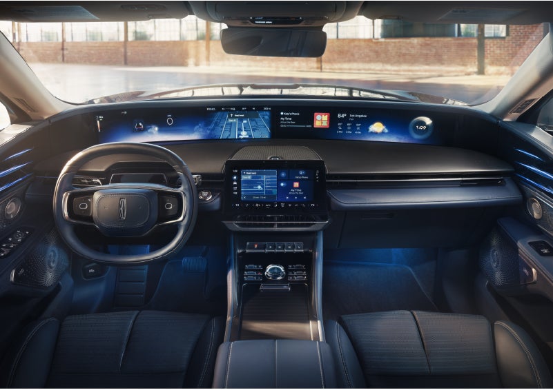 The panoramic display is shown in a 2026 Lincoln Nautilus® SUV. | Korum Lincoln in Puyallup WA