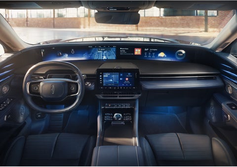 The panoramic display is shown in a 2026 Lincoln Nautilus® SUV. | Korum Lincoln in Puyallup WA