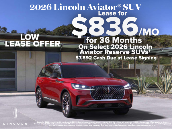 2026 Lincoln Aviator