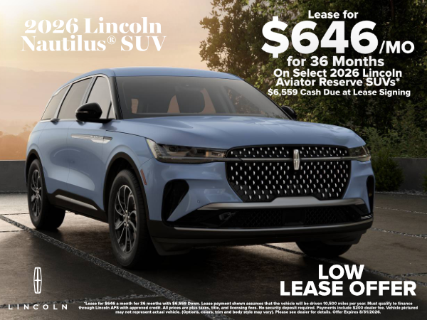 2026 Nautilus Lease