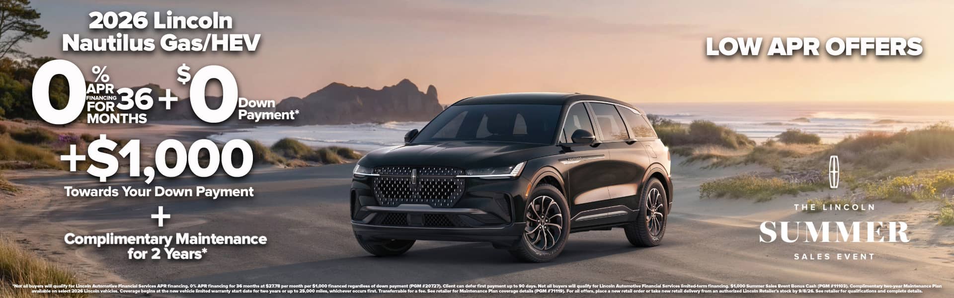 2026 Nautilus Lease