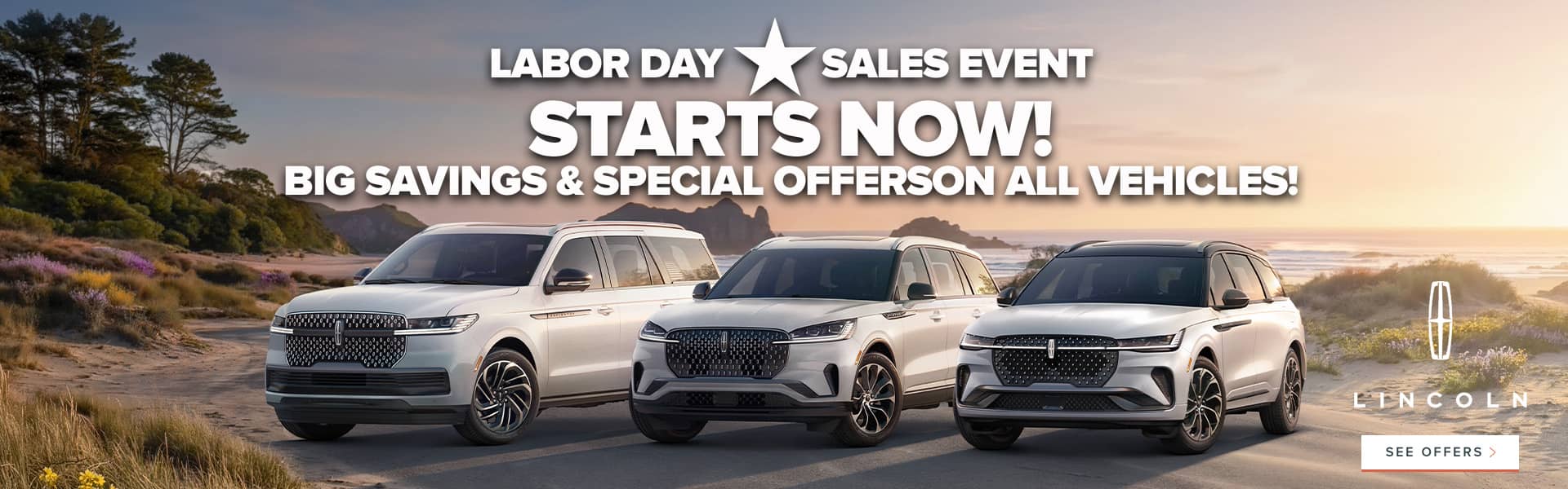 Labor Day Sales Event Starts Now