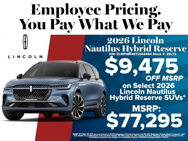 2026 Lincoln Nautilus